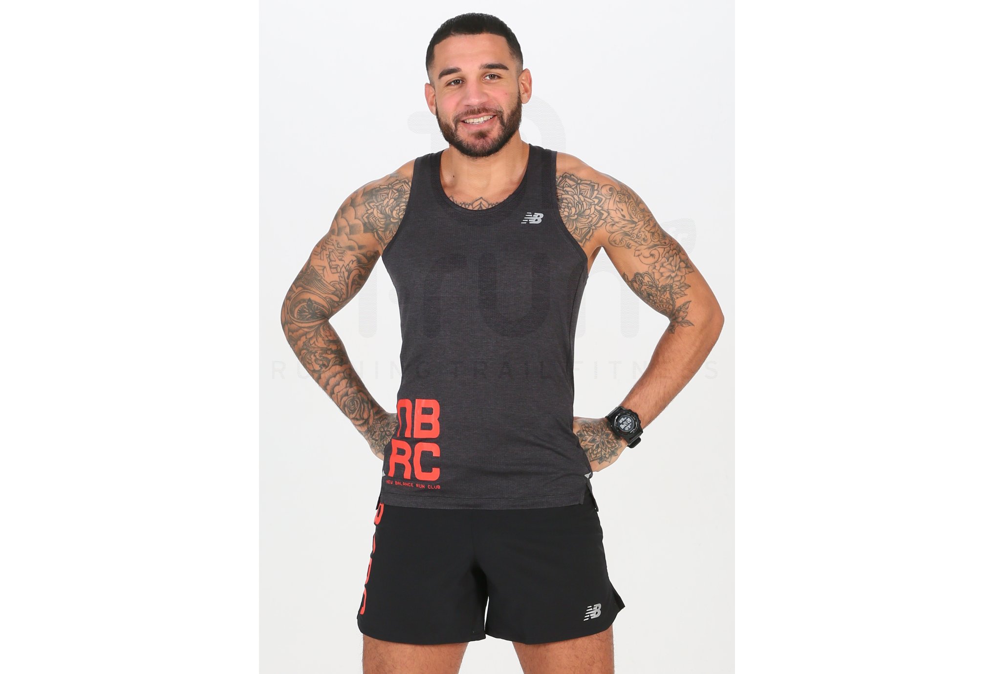 New Balance camiseta de tirantes Printed Impact Run