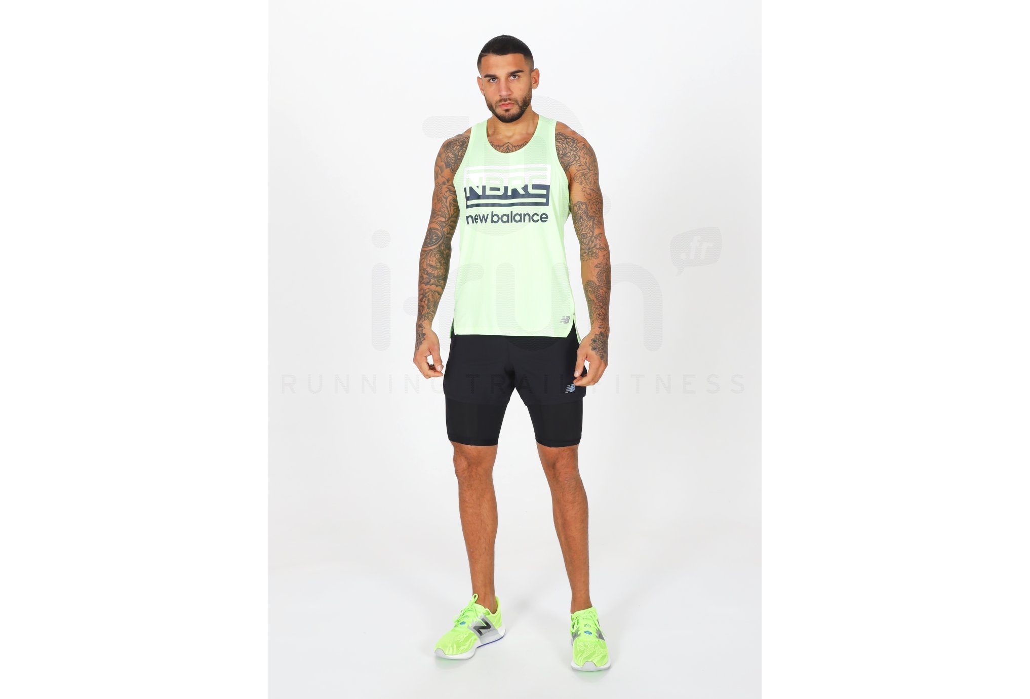 New Balance pantal�n corto Q Speed 2 en 1