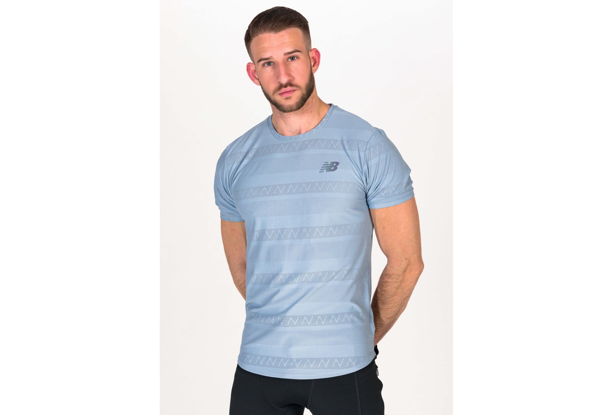 New Balance Q Speed Fuel Jacquard M vêtement running homme déstockage