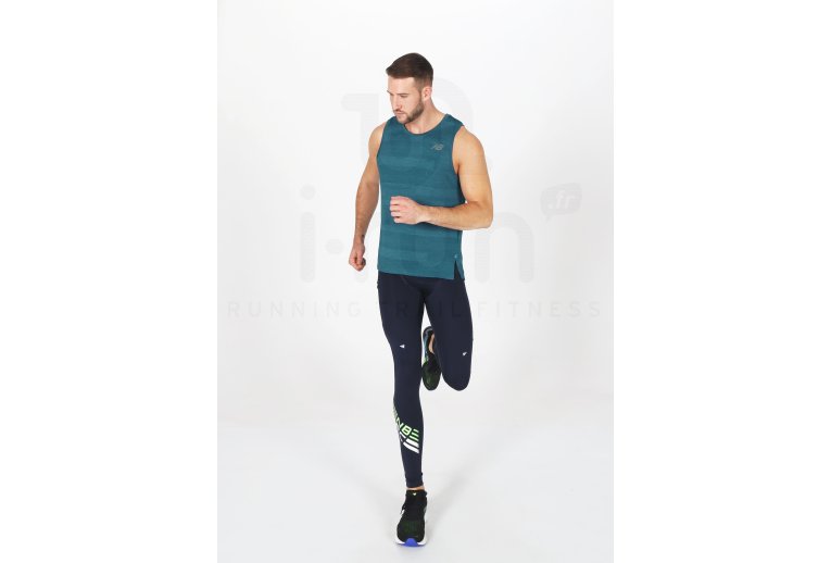 New Balance camiseta de tirantes Q Speed Fuel Jacquard