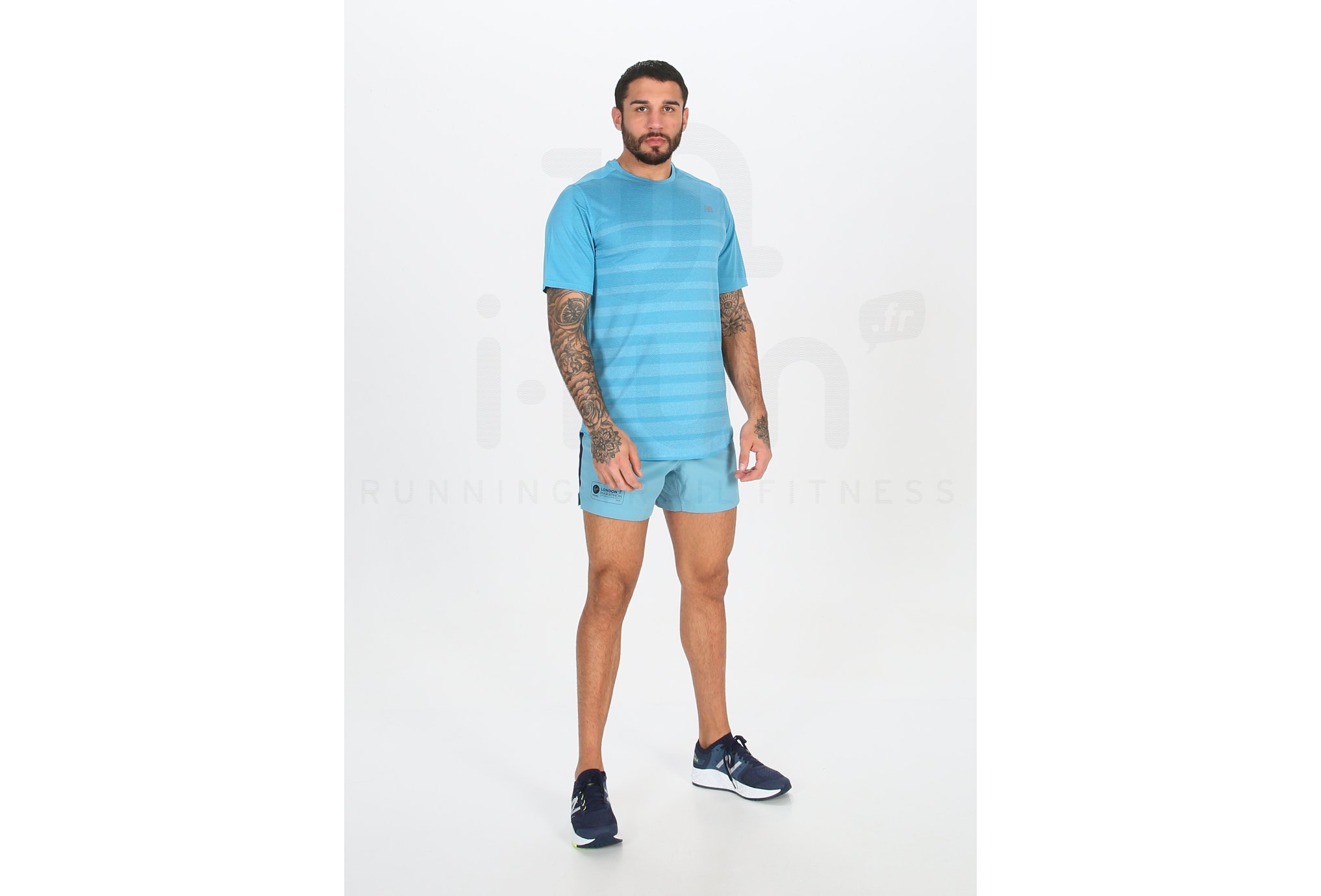 New Balance Camiseta manga corta Q Speed Jacquard