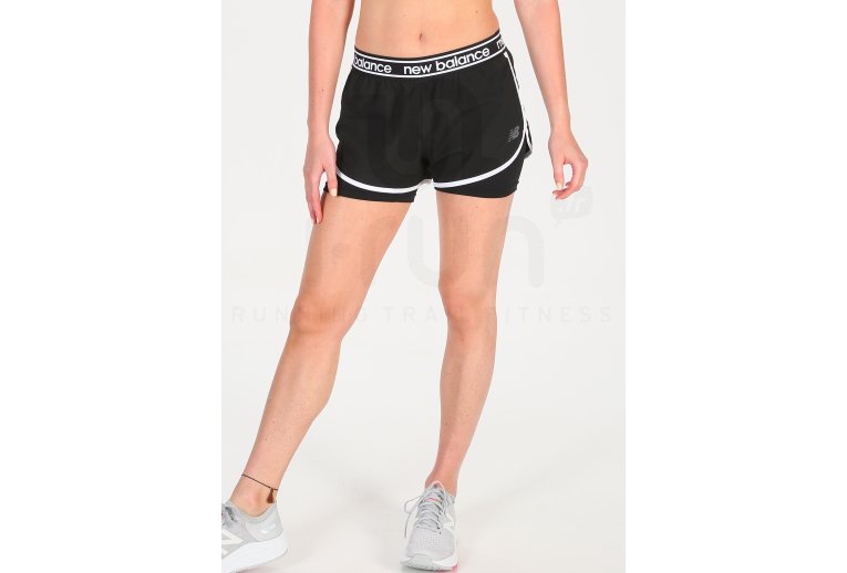 New Balance pantal�n corto Relentless 2 en 1