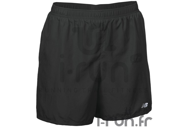 New Balance Short Baggy Tempo W Noir 