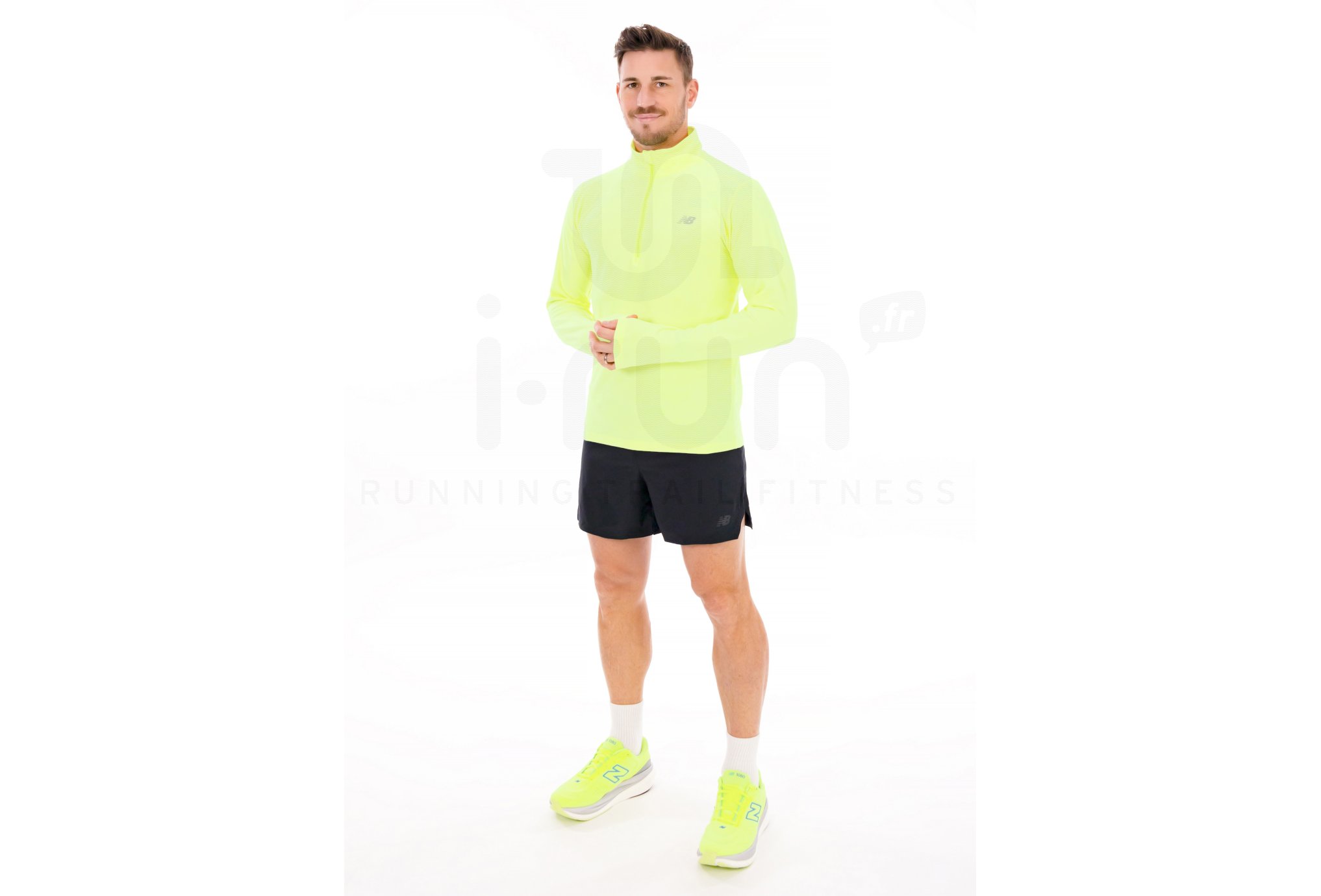 New Balance Sport Space Dye 1/2 zip M
