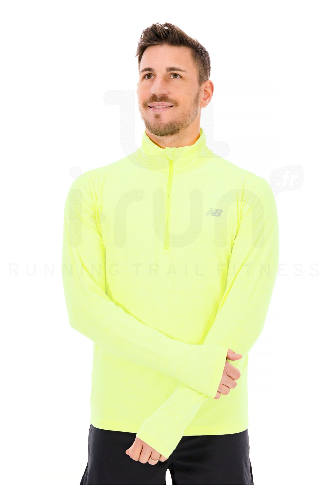 New Balance Sport Space Dye 1/2 zip M