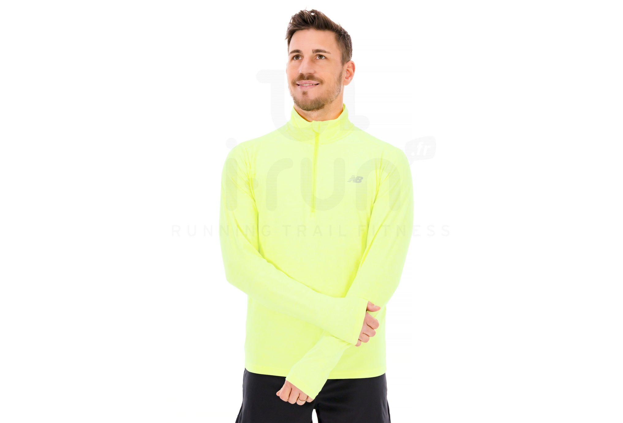 New Balance Sport Space Dye 1/2 zip M