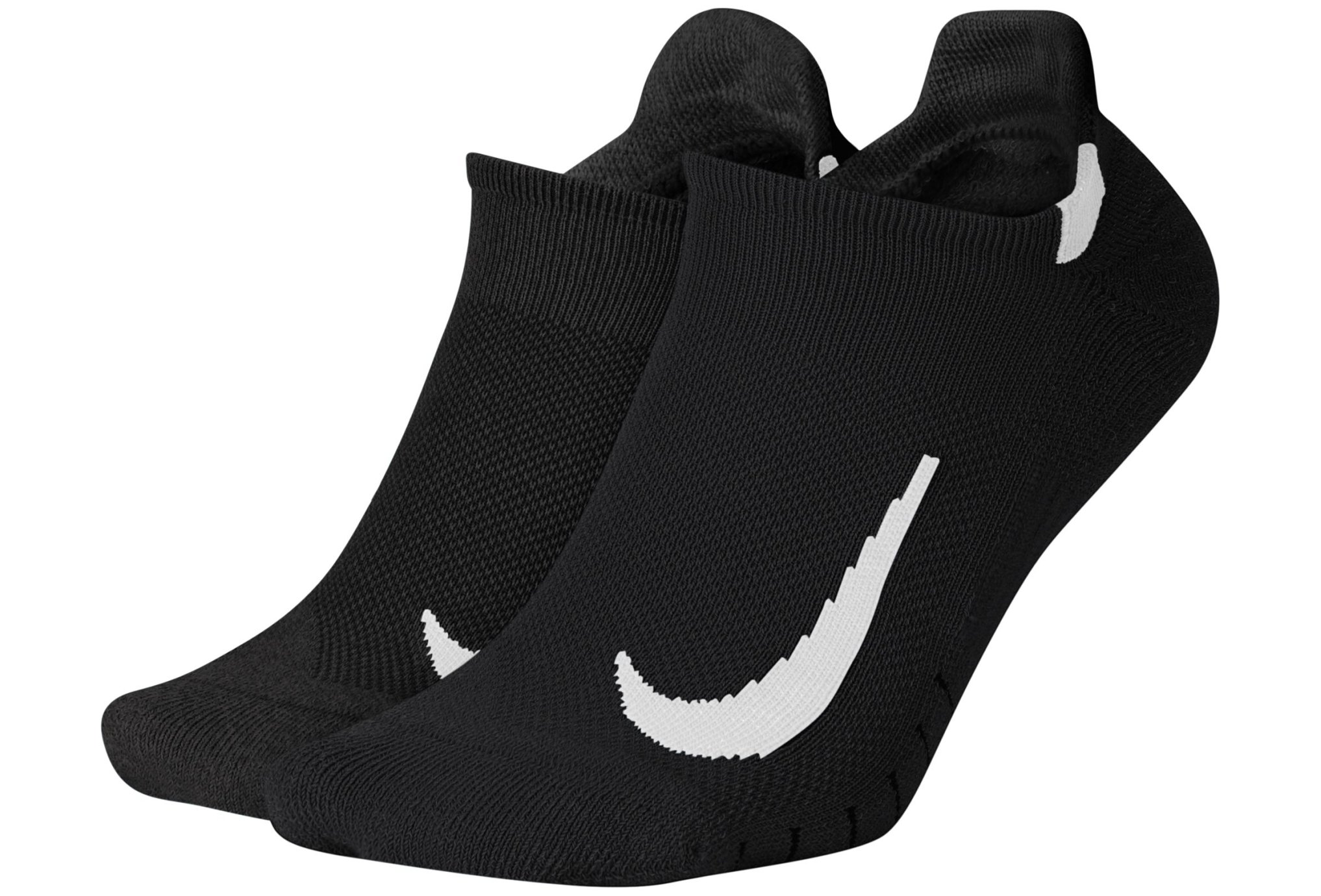 Chaussette Nike 2 paires Multiplier No-Show - Noir - unisex (Homme/Femme) - taille L