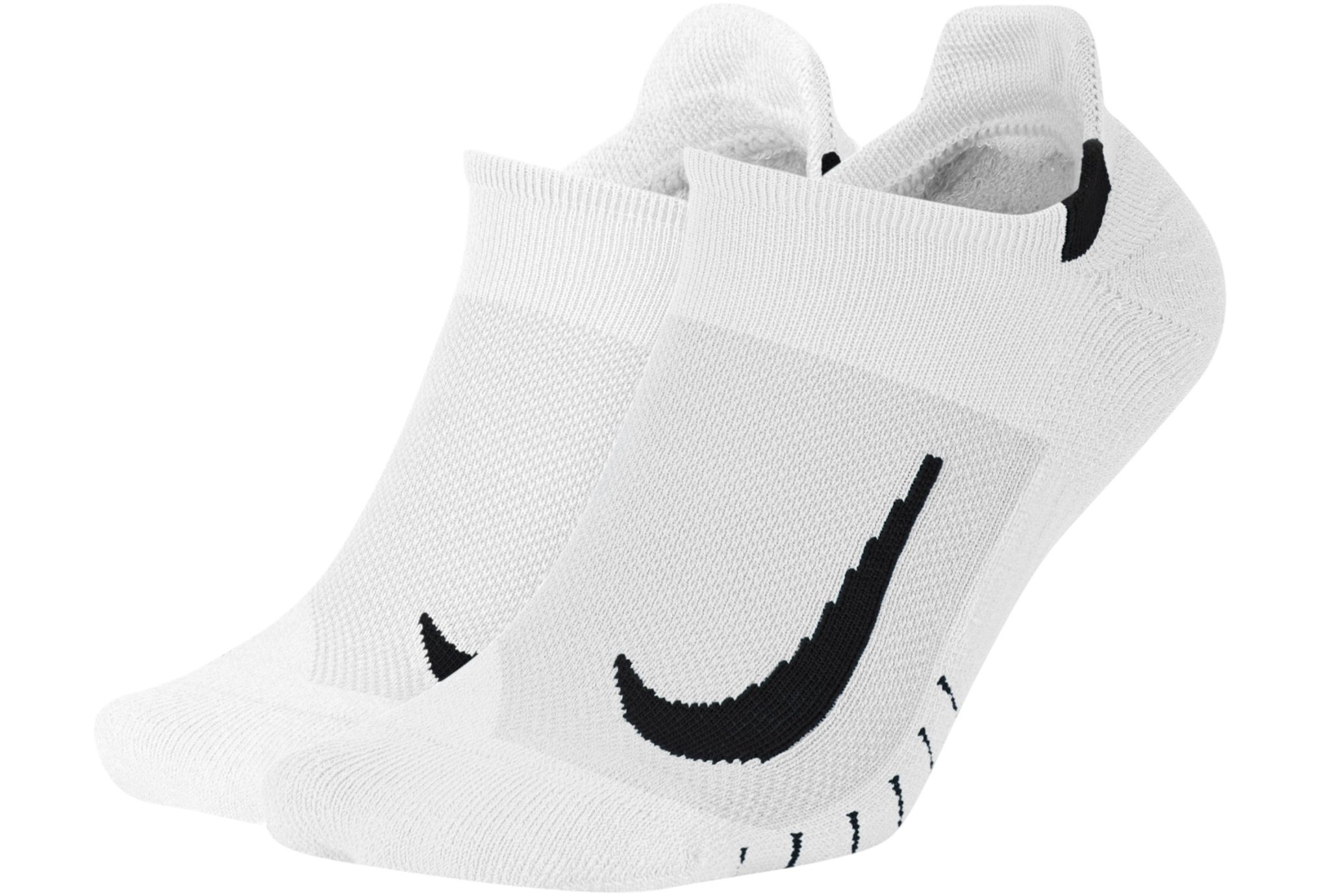 Chaussette Nike 2 paires Multiplier No-Show - Blanc - unisex (Homme/Femme) - taille M