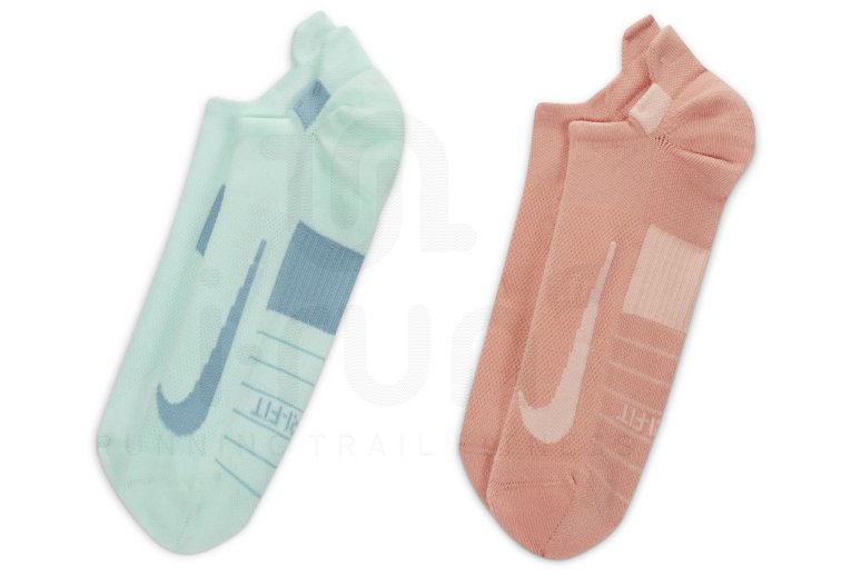 Nike 2 paires Multiplier No-Show 