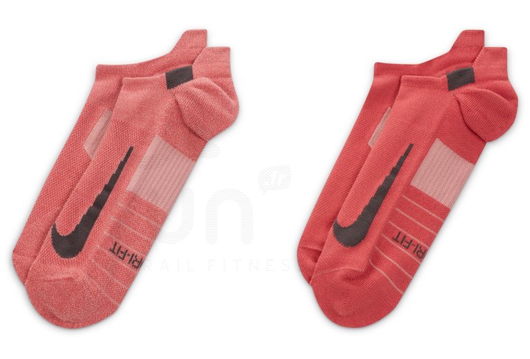 Nike 2 paires Multiplier No-Show 