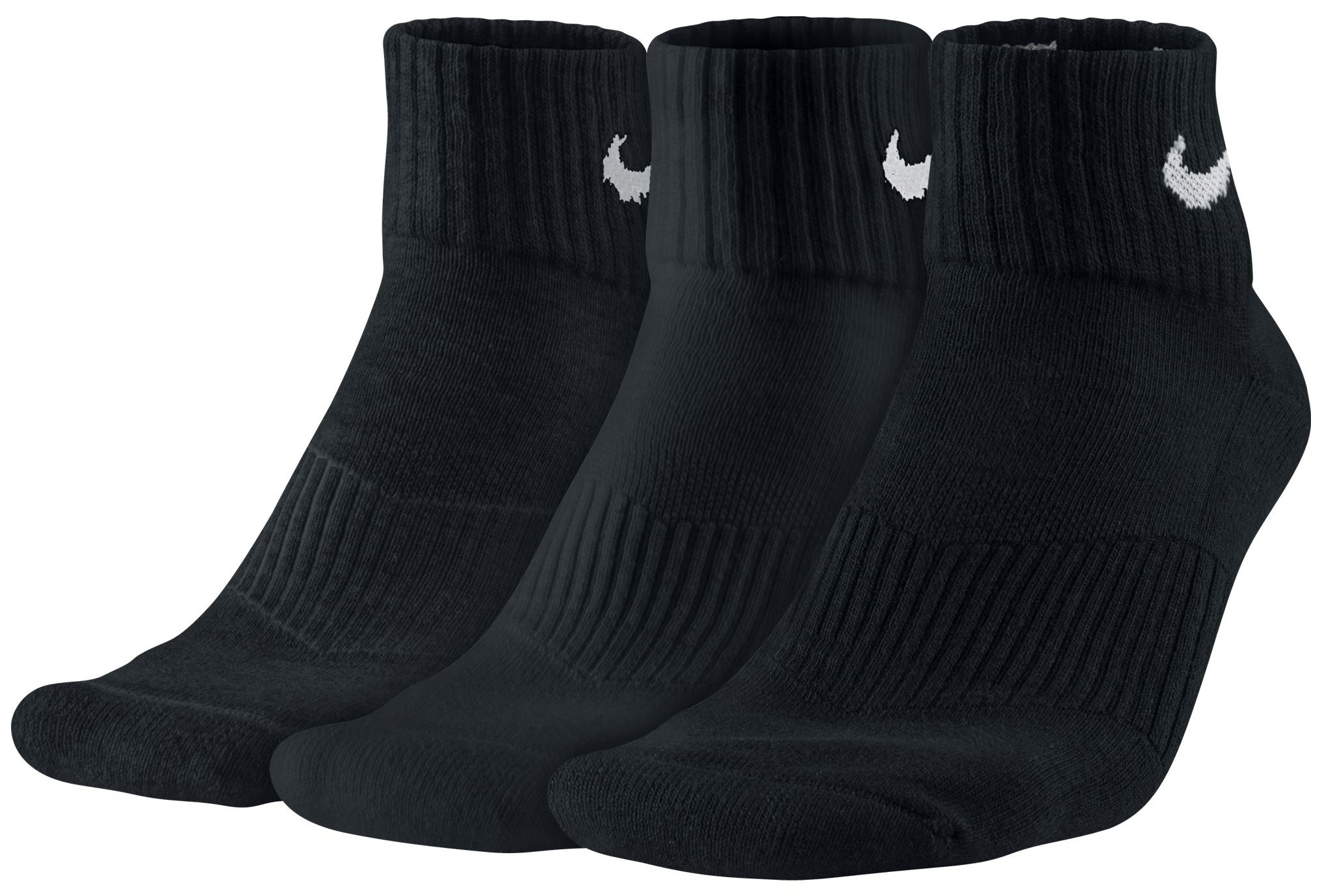 Nike 3 pares de calcetines Cushion Quarter