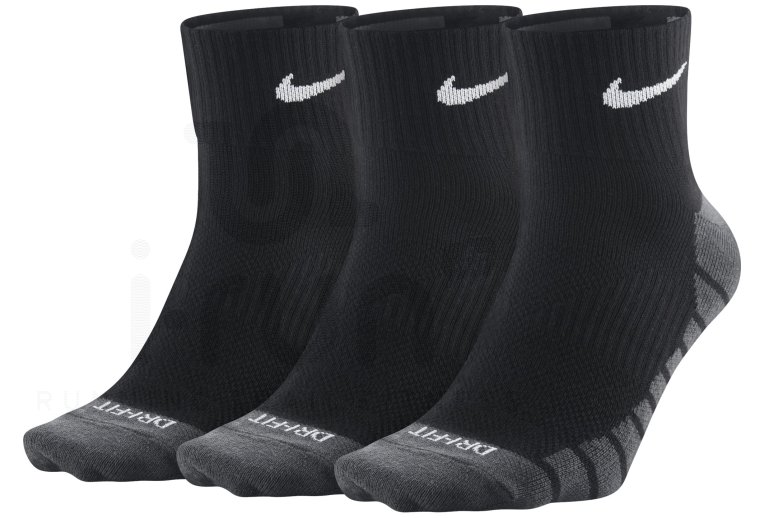 Nike 3 paires Dry Lightweight Quarter 
