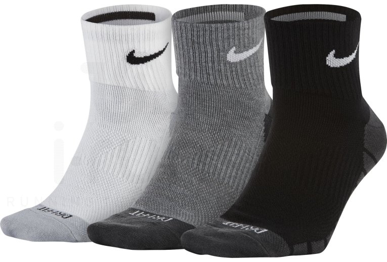 Nike 3 paires Dry Lightweight Quarter 