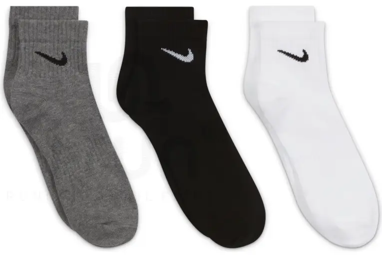 3 paires Everyday Lightweight Ankle