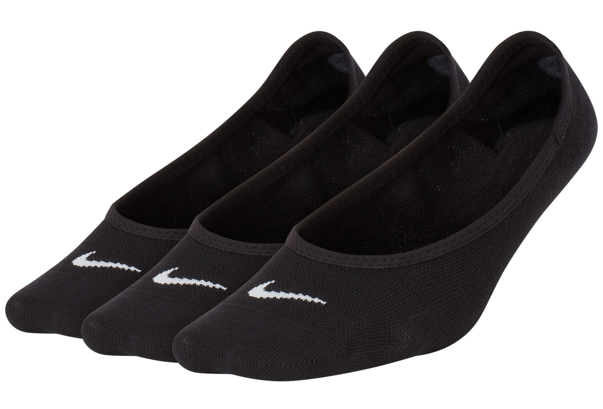 Chaussette Nike 3 paires Everyday Lightweight Footie pour Femme - Noir - taille S