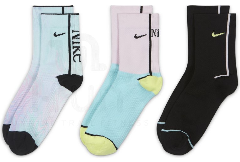 Nike 3 paires Everyday Plus Lightweight Ankle W 