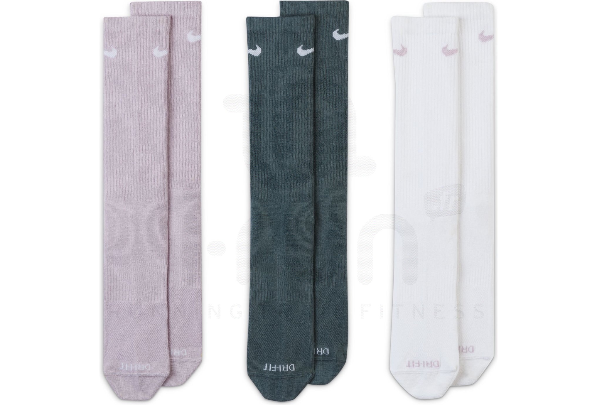 Nike 3 Paar Everyday Plus Lightweight Crew