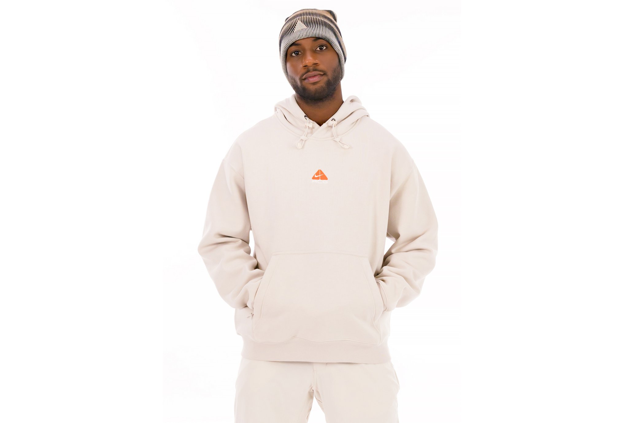 Nike - Sweat ACG Therma-FIT - Blanc - pour Homme - taille XS