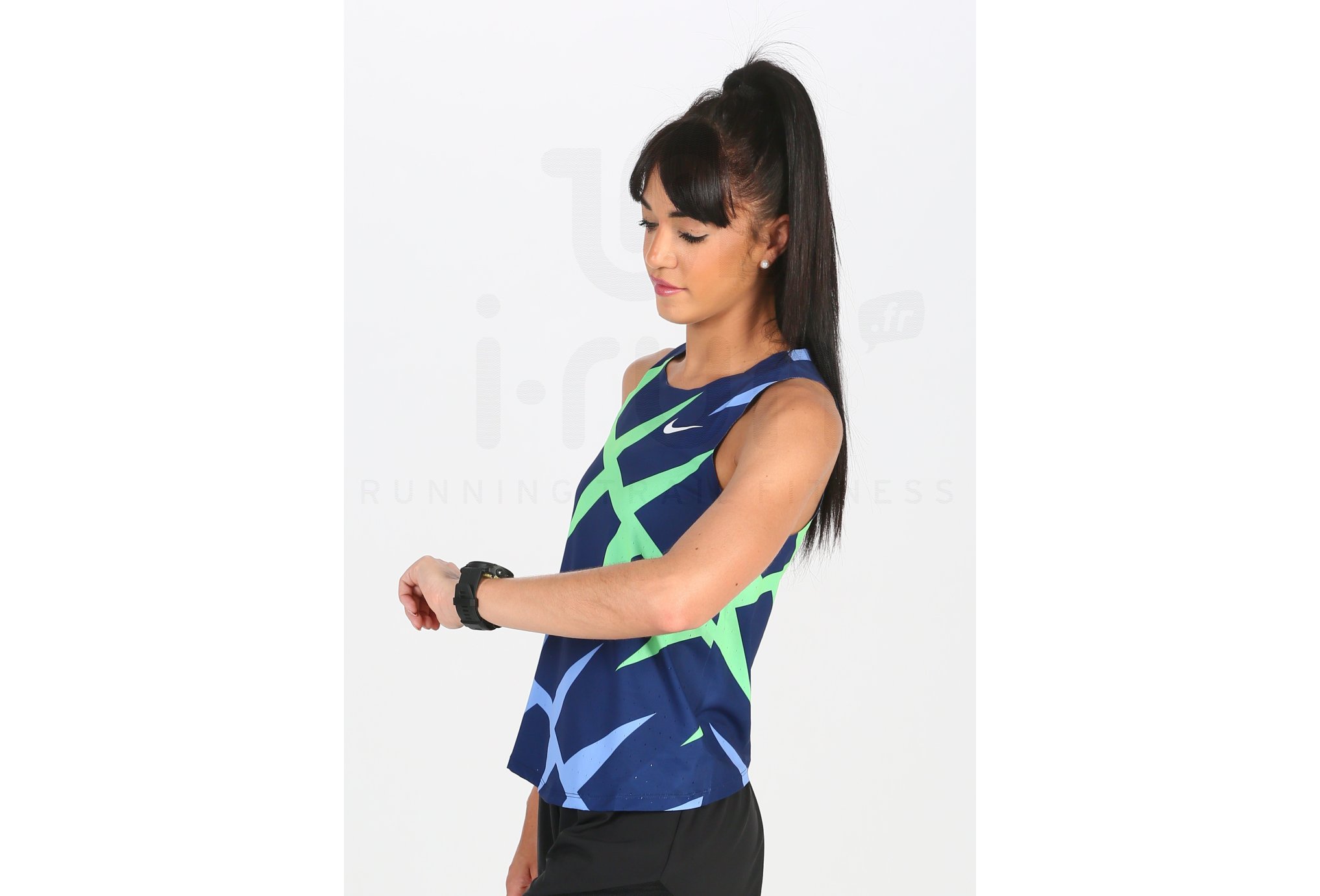 Nike camiseta de tirantes AeroSwift