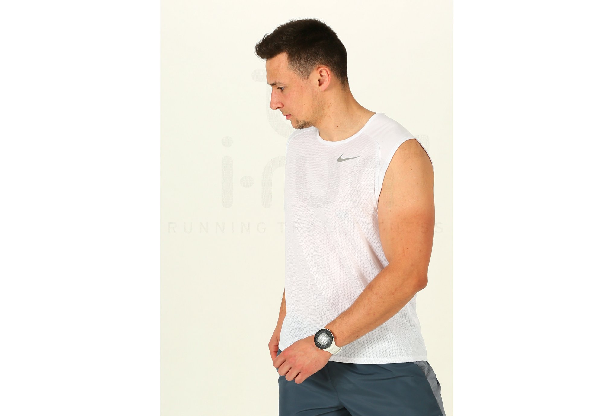 Nike Camiseta sin manga Breathe Rise 365