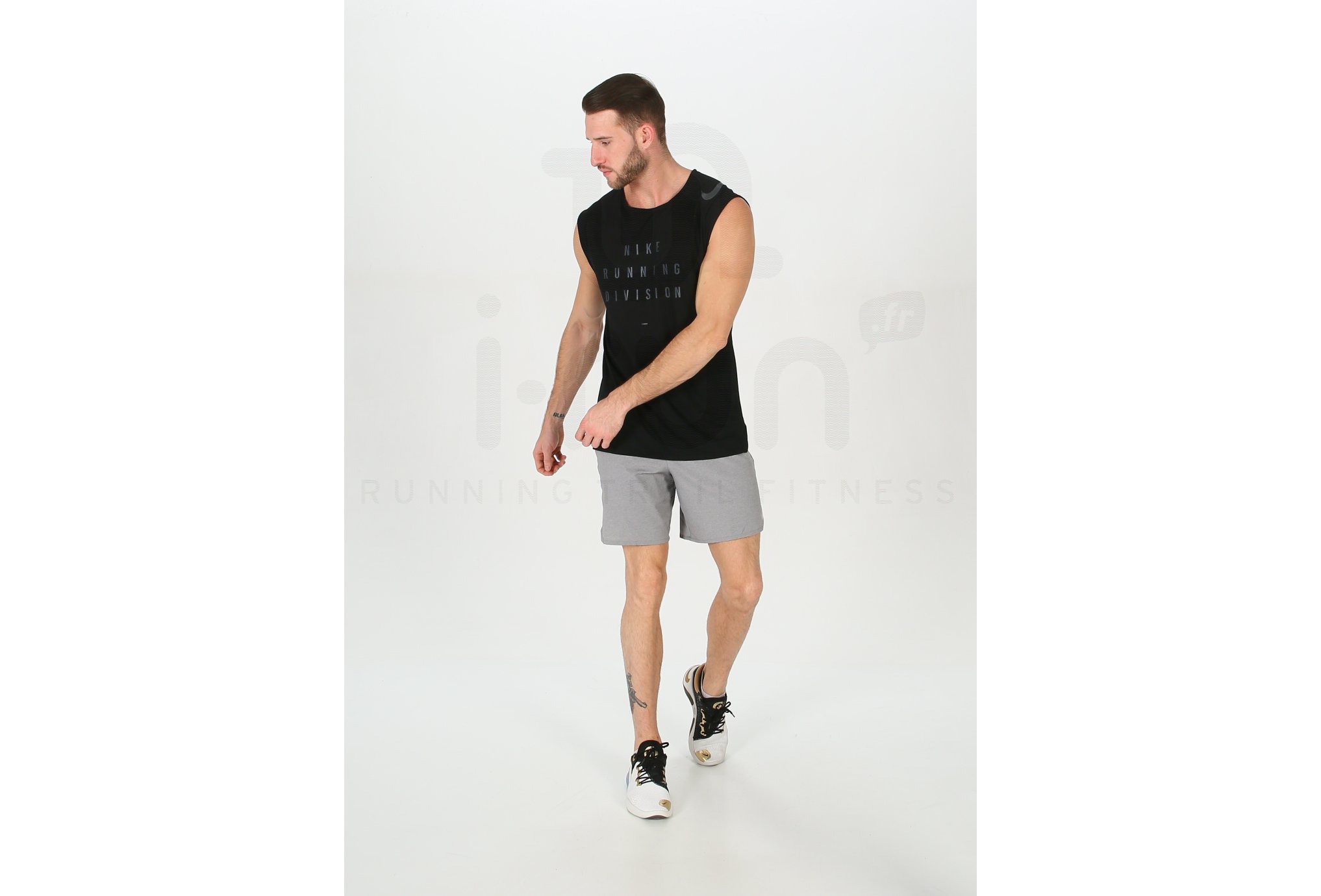 Nike Camiseta sin manga Breathe Rise 365