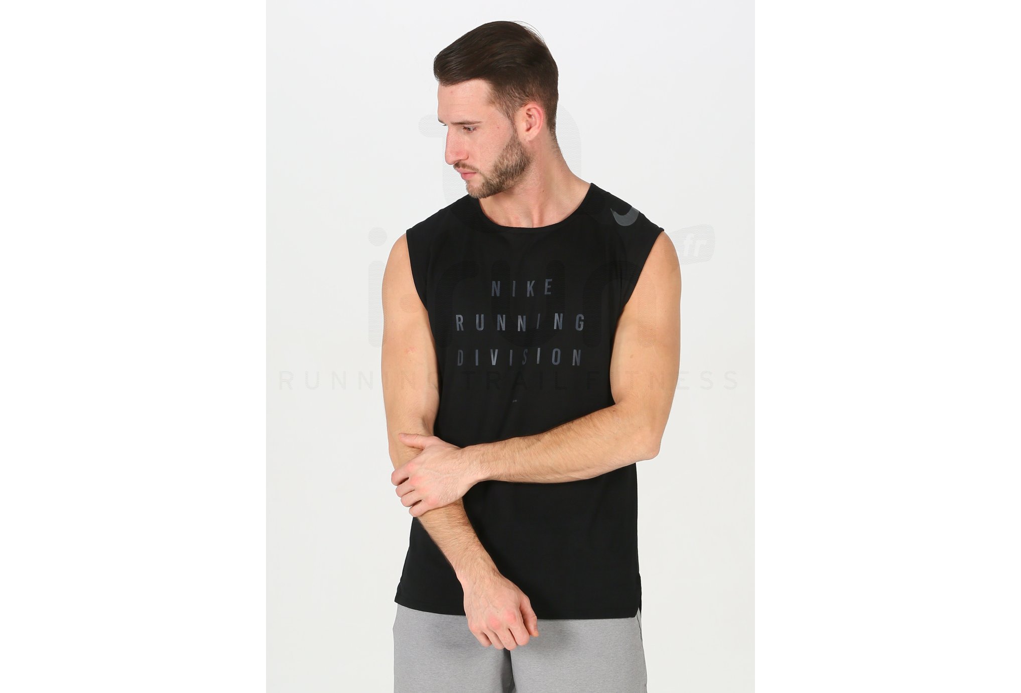 Nike Camiseta sin manga Breathe Rise 365