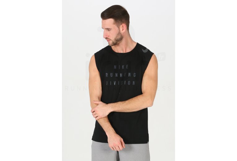 Nike Camiseta sin manga Breathe Rise 365