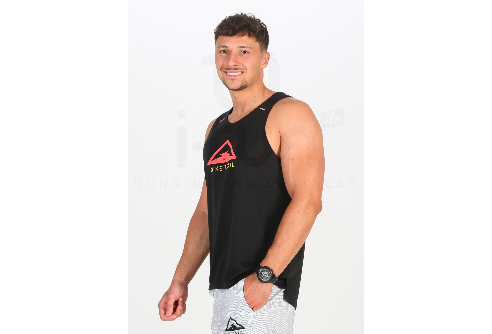Nike camiseta de tirantes Breathe Rise 365 Trail
