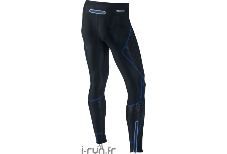 Nike Collant Swift Power noir et bleu 