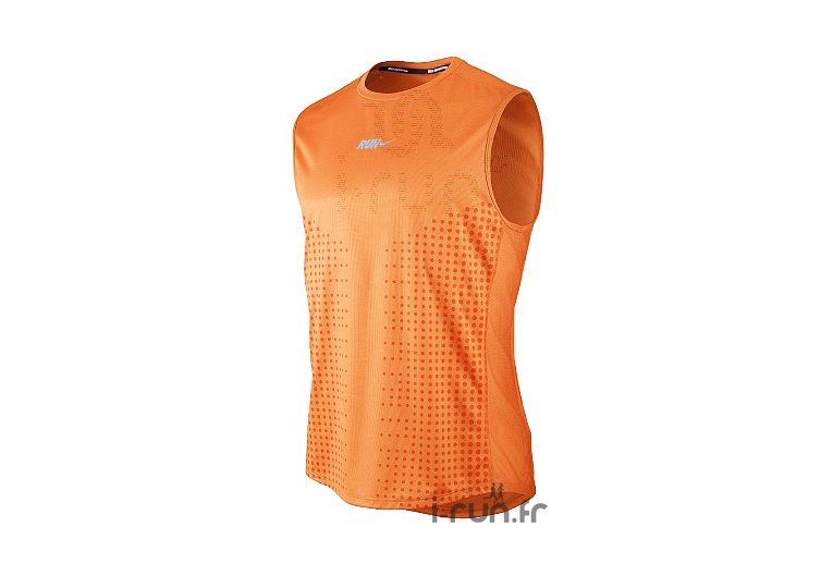 Nike D�bardeur Dri-Fit Run Homme orange 