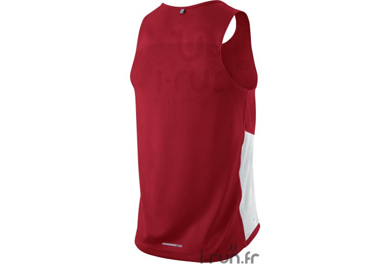Nike D�bardeur Miler Men Rouge et blanc 
