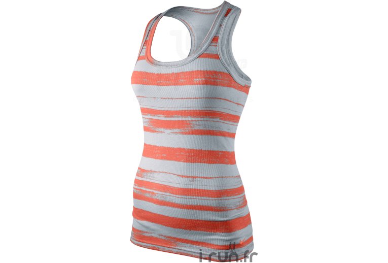 Nike D�bardeur Printed Tradition Femme gris et orange 