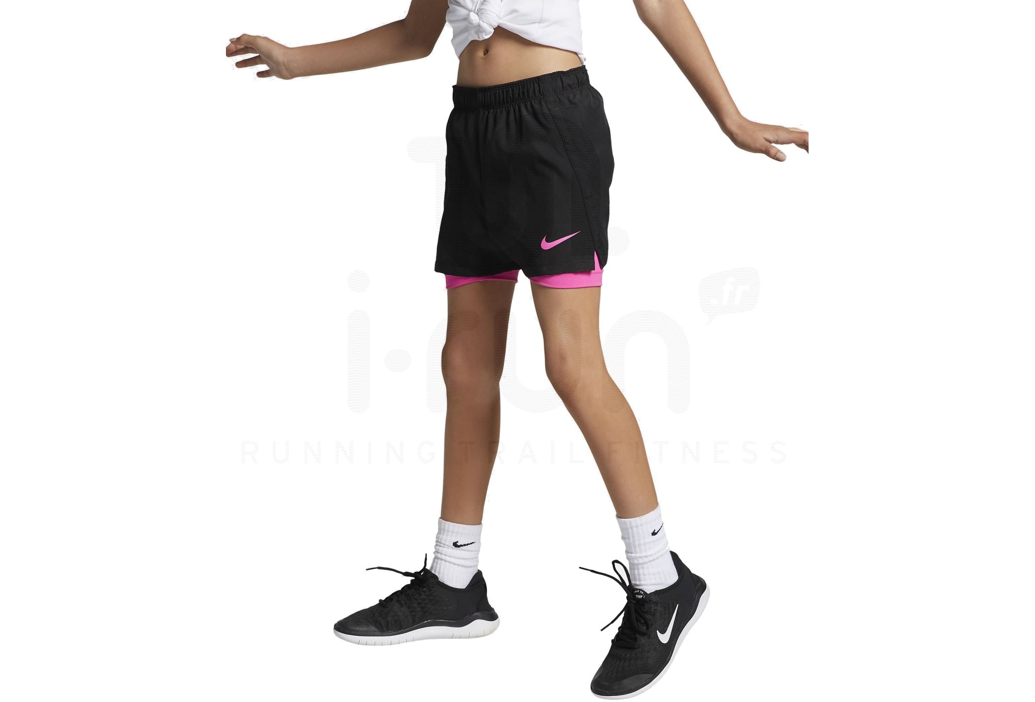 Nike pantal�n corto Dri-Fit 2 en 1