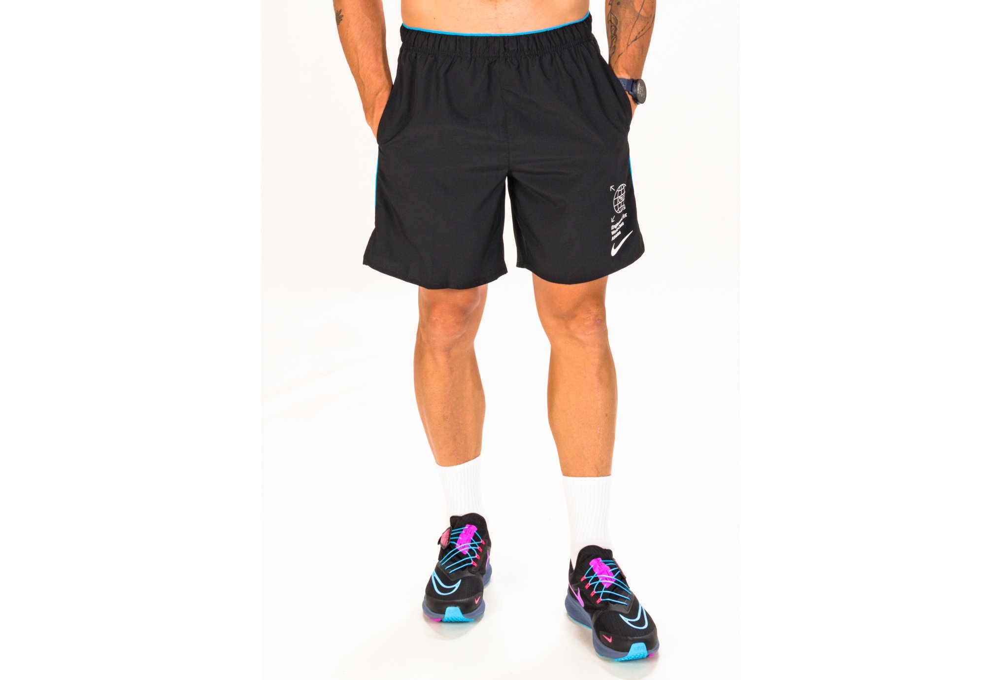 Nike Dri-Fit Challenger GFX M vêtement running homme déstockage