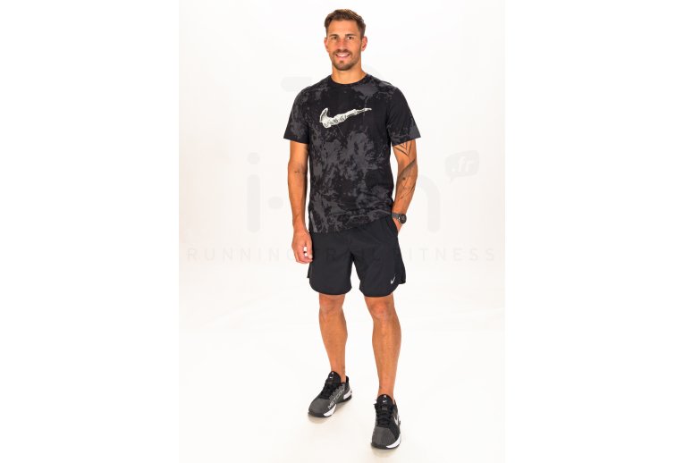 Nike camiseta manga corta Dri-Fit Run Division AOP