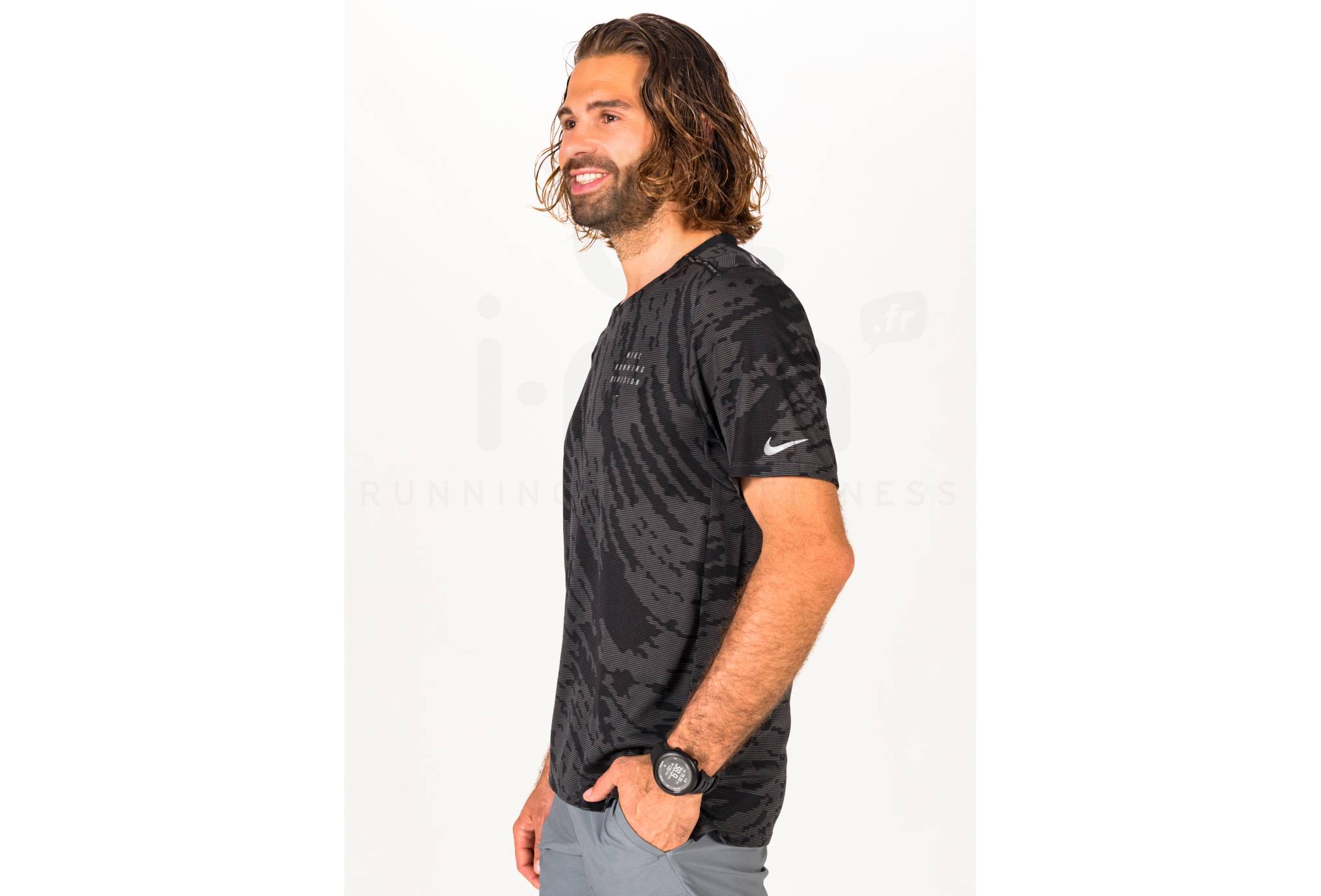 Nike camiseta manga corta Dri-Fit Run Division Rise 365