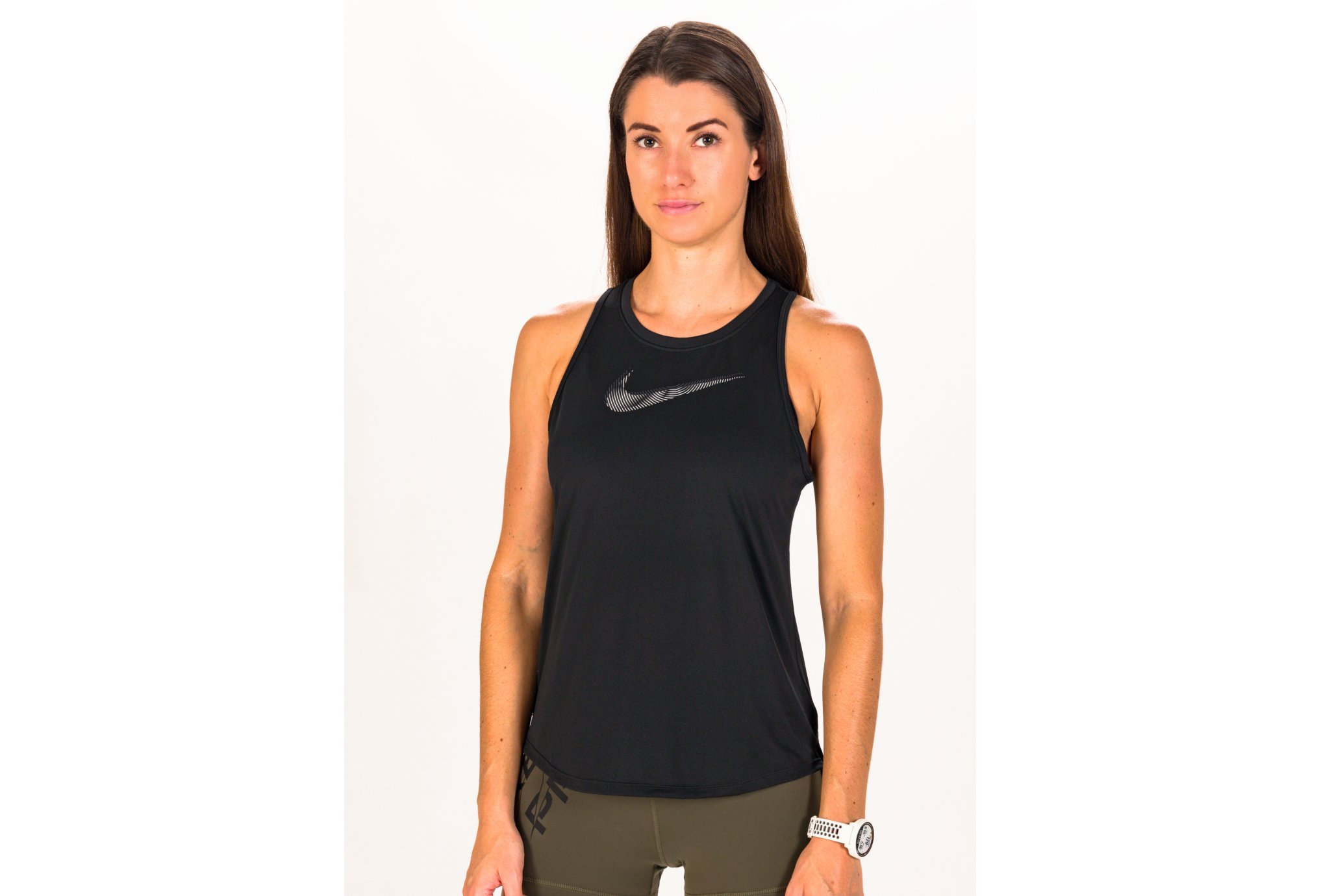 Nike Dri-Fit Swoosh W vêtement running femme déstockage