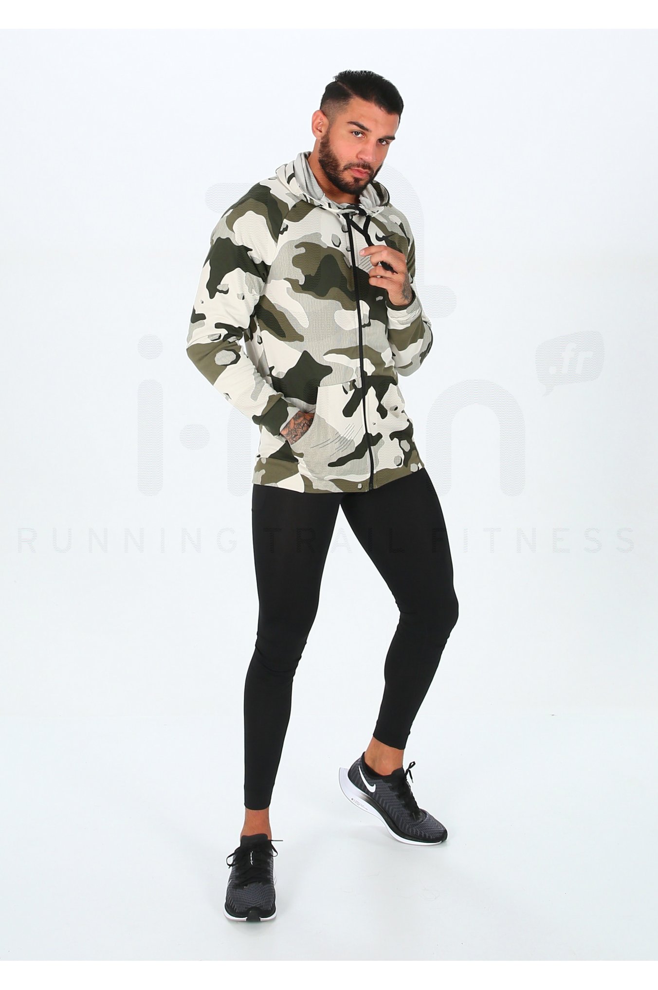Nike Dry Hoodie Camo M 
