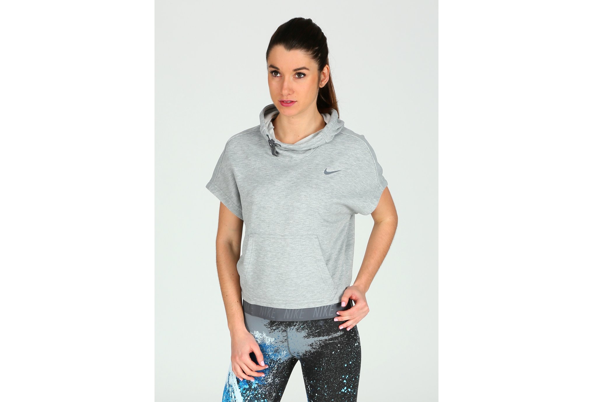 Nike Sudadera manga corta Dry Training Hoodie