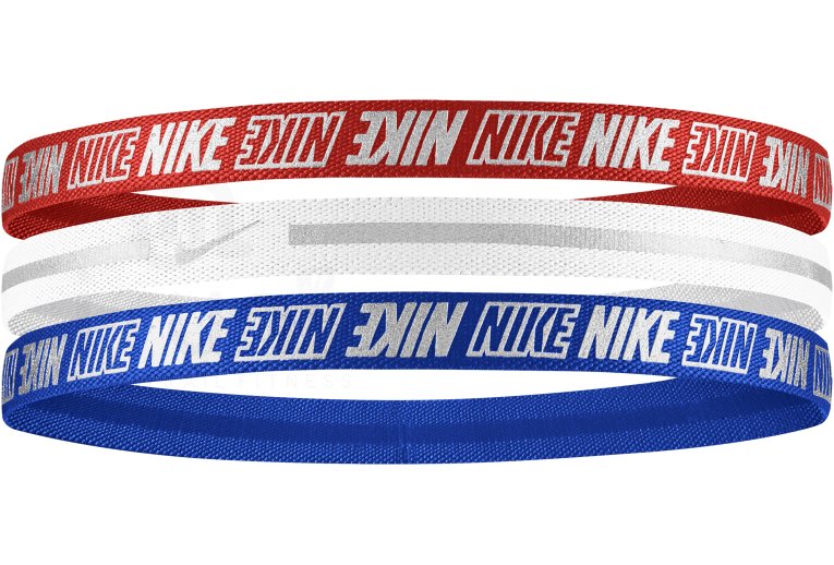Nike Elastiques Hairband Metallic 2.0 x3 
