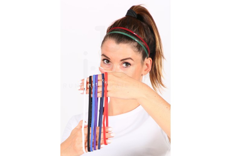 Nike Elastiques Hairbands Skinny x8 