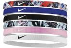 Nike Cintas para el pelo Hairbands x6