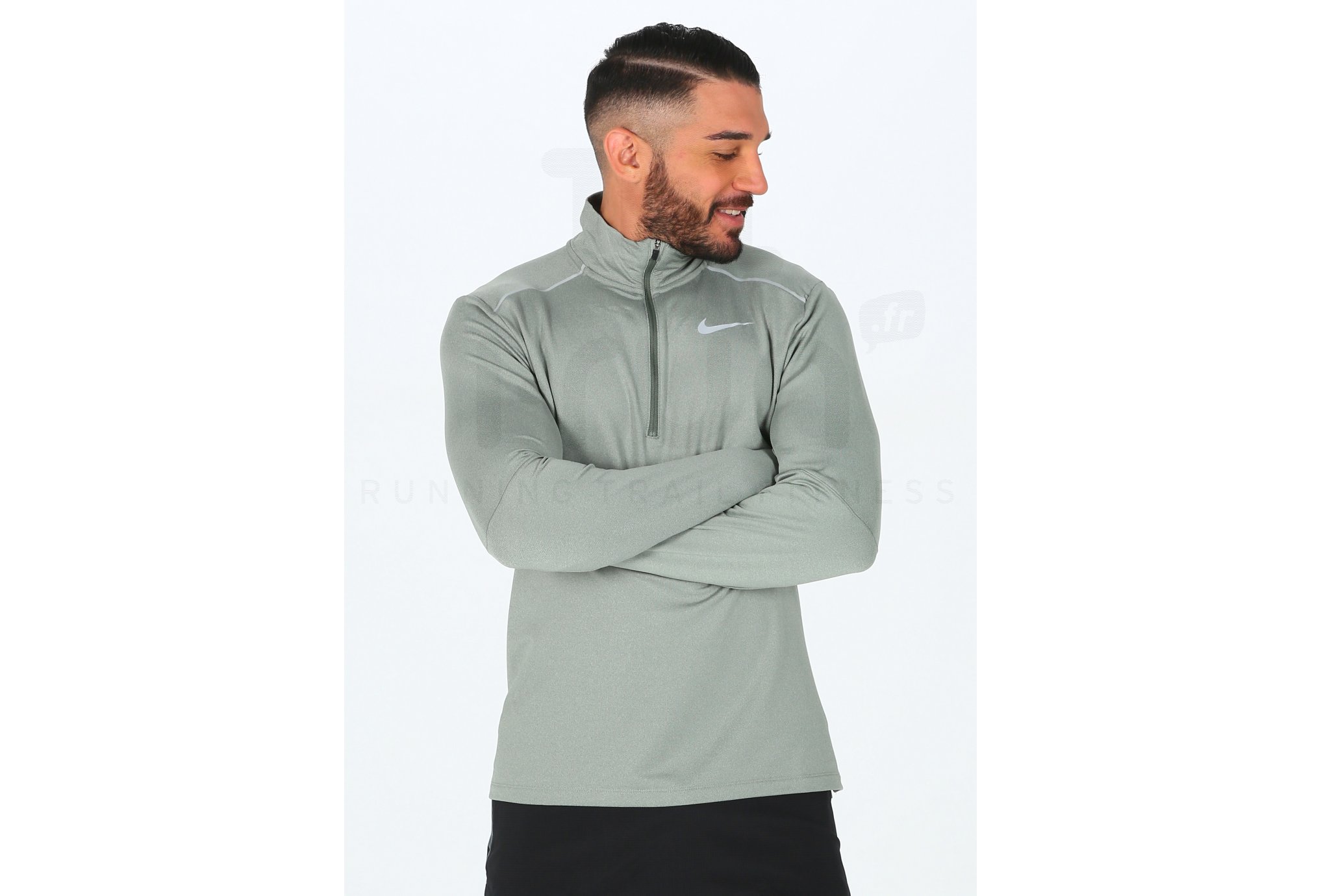 Nike camiseta manga larga Element Crew 3.0 1/2 Zip