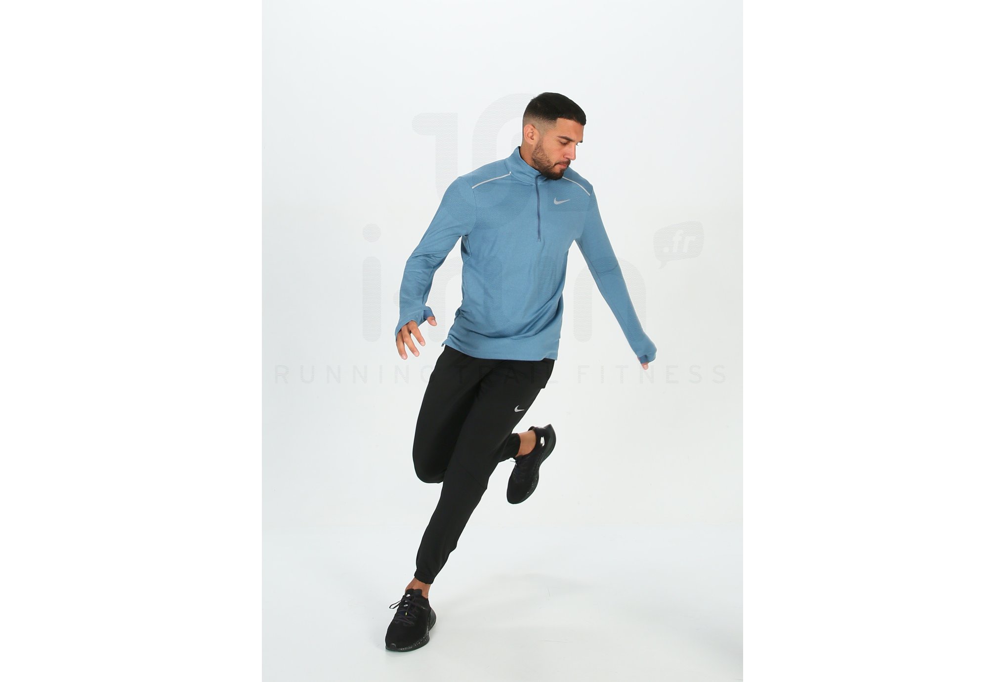 Nike camiseta manga larga Element Crew 3.0 1/2 Zip
