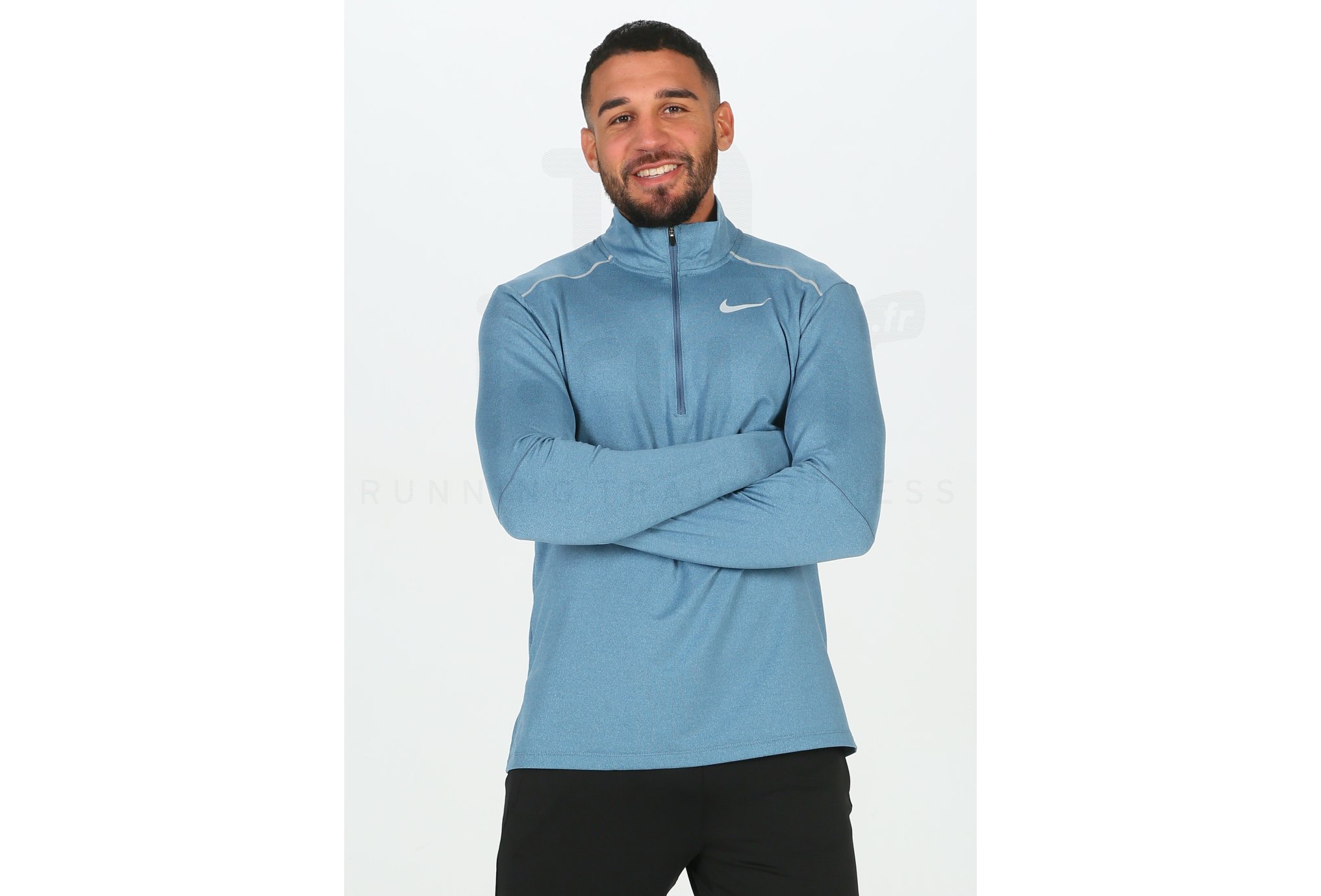 Nike camiseta manga larga Element Crew 3.0 1/2 Zip