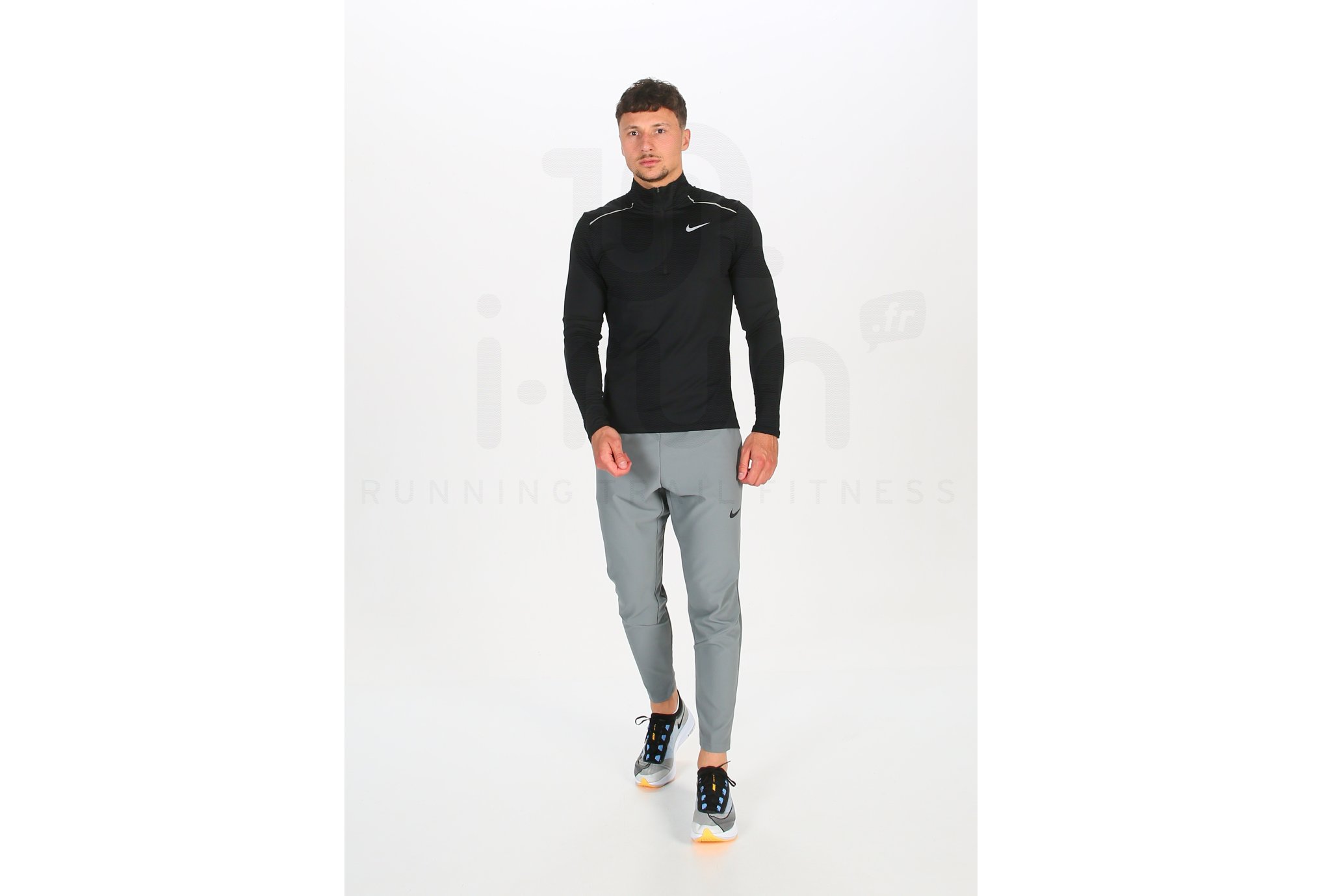 Nike camiseta manga larga Element Crew 3.0 1/2 Zip