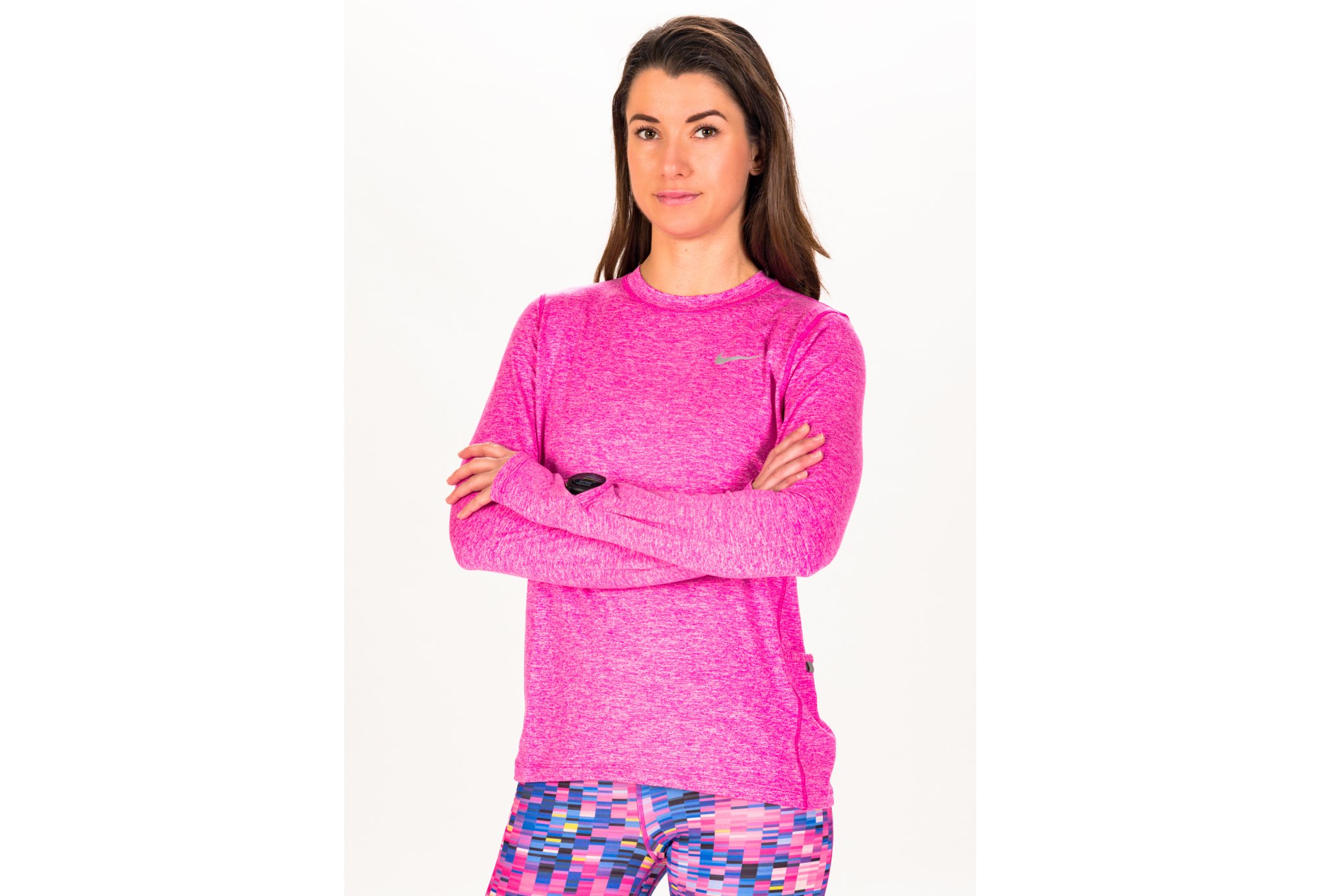 Nike Element Crew W vêtement running femme déstockage