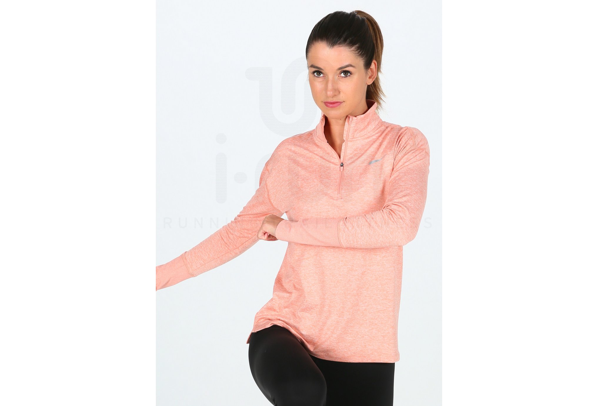 Nike camiseta manga larga Element Half Zip