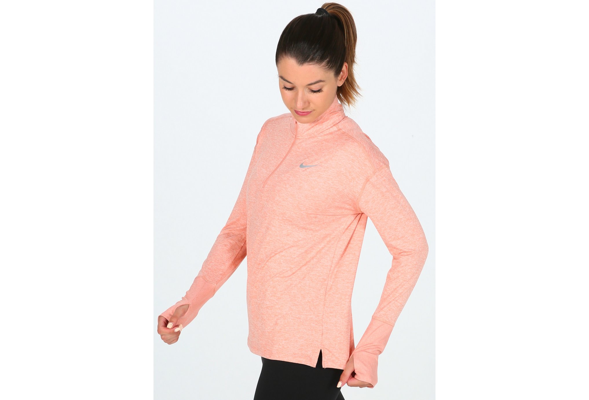 Nike camiseta manga larga Element Half Zip