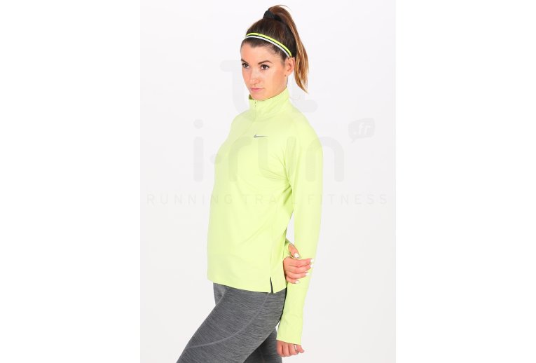 Nike camiseta manga larga Element Half Zip